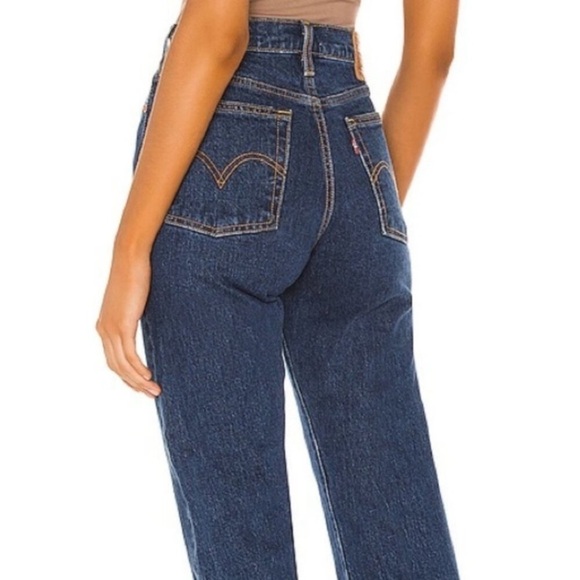 Levi's‎ Wedgie Straight Style Below The Belt Medium Wash - Picture 6 of 13